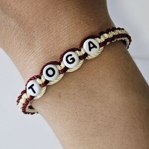 My hero academia Toga name bracelet, manga, mha,bnh shonen